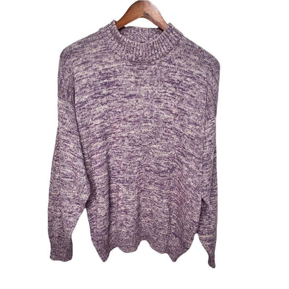 Vintage Eddie Bauer Purple Crew Neck Size S